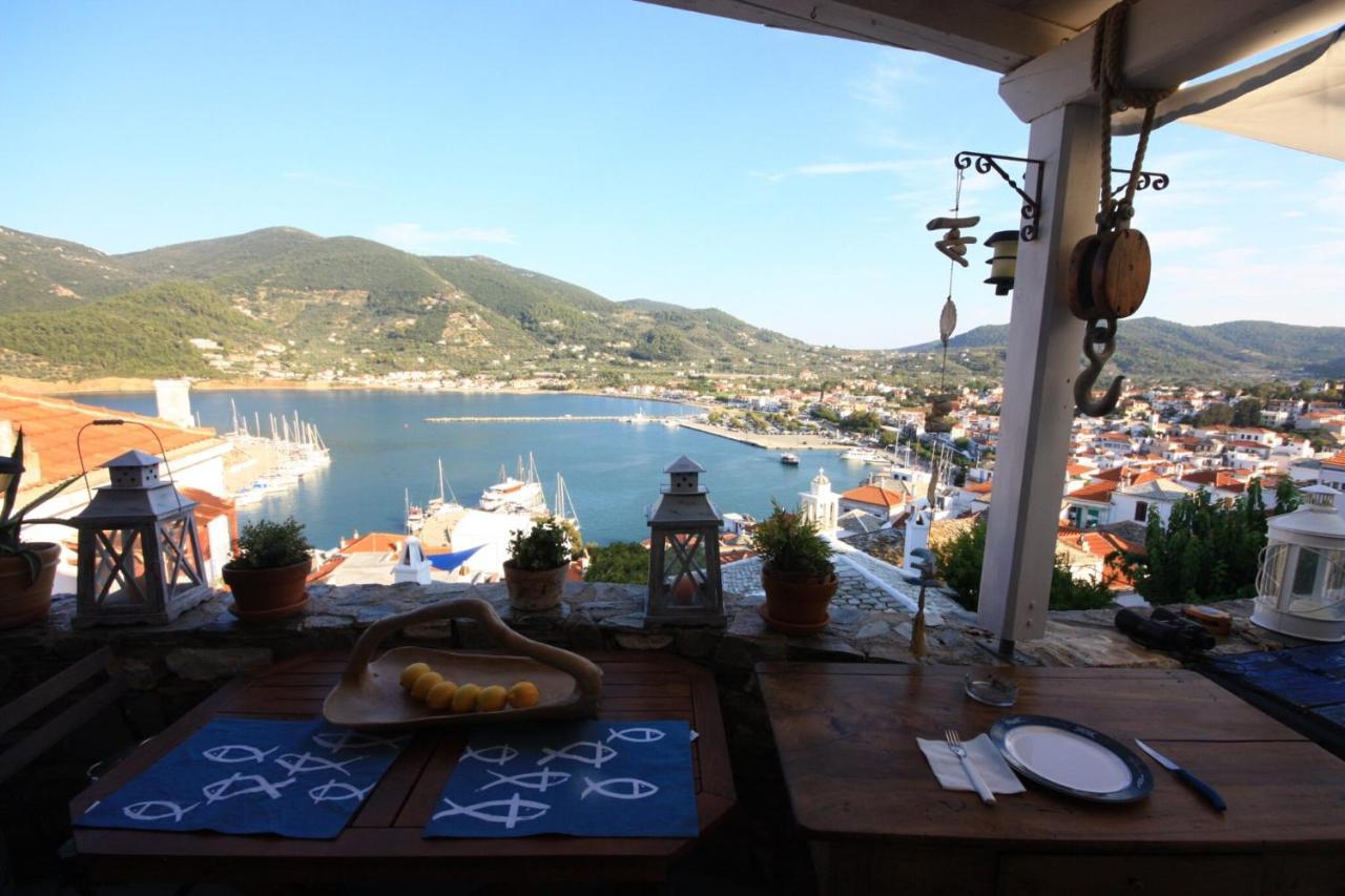 Villea Seaview Apartments Skopelos Town Exterior photo