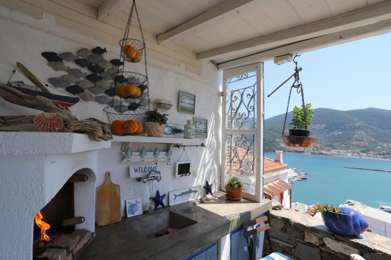 Villea Seaview Apartments Skopelos Town Exterior photo